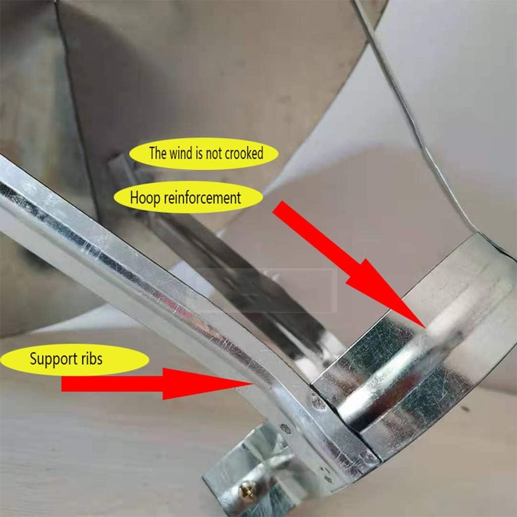 Strumento per il cofano del camino, protezione antipioggia per tubi, in ferro zincato, copertura per tettuccio per condotti di ventilazione e pioggia, cerchio regolabile