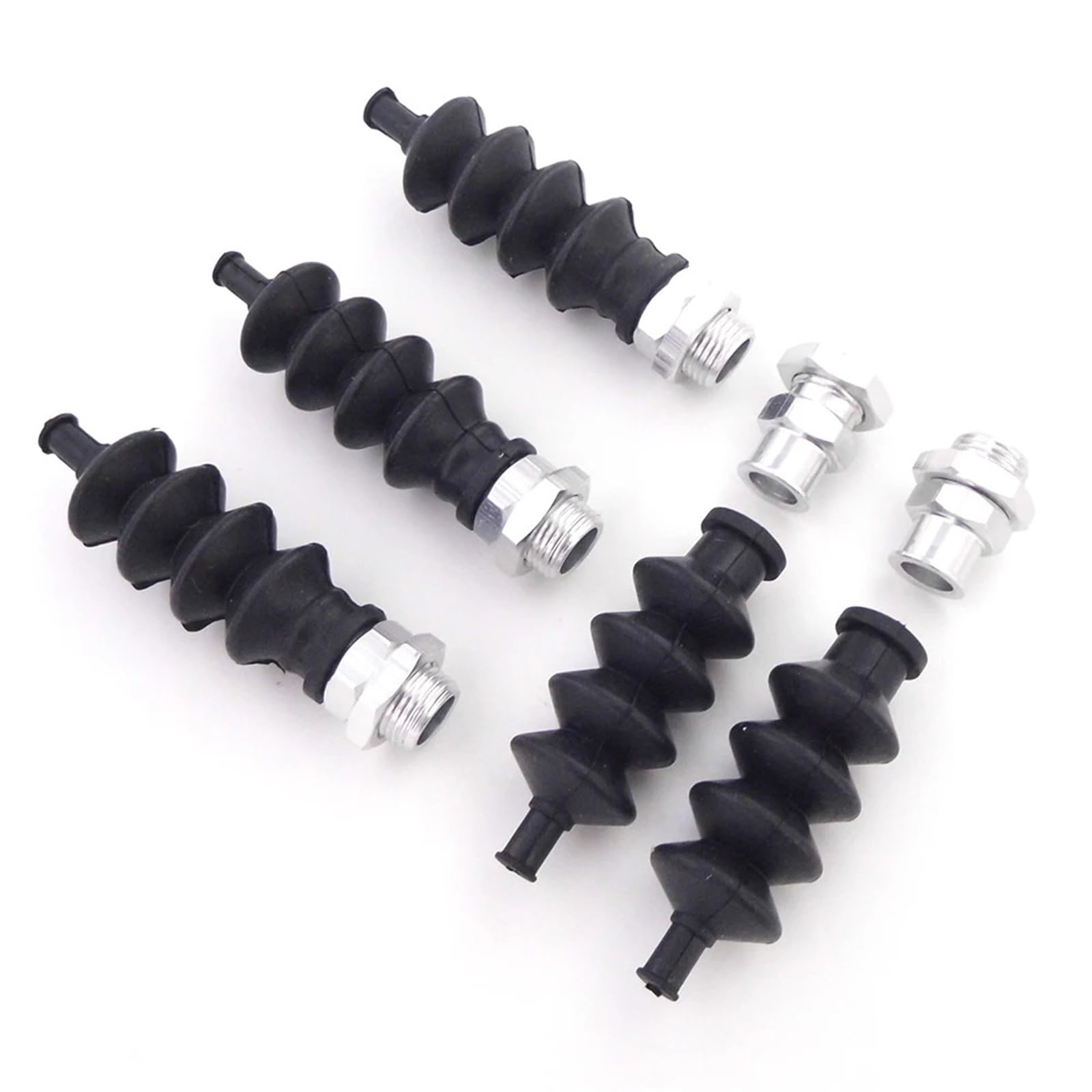 RC Boot Push Rod Seal Kit 2 stks Waterdichte Rubber Balg en Metalen Mounts