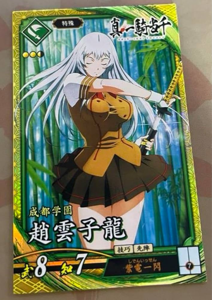 chaos tcg 一騎当千　趙雲子龍　rrr PR “成都学園”忠義の心「趙雲子龍」 販売 | 一騎当千 1.00