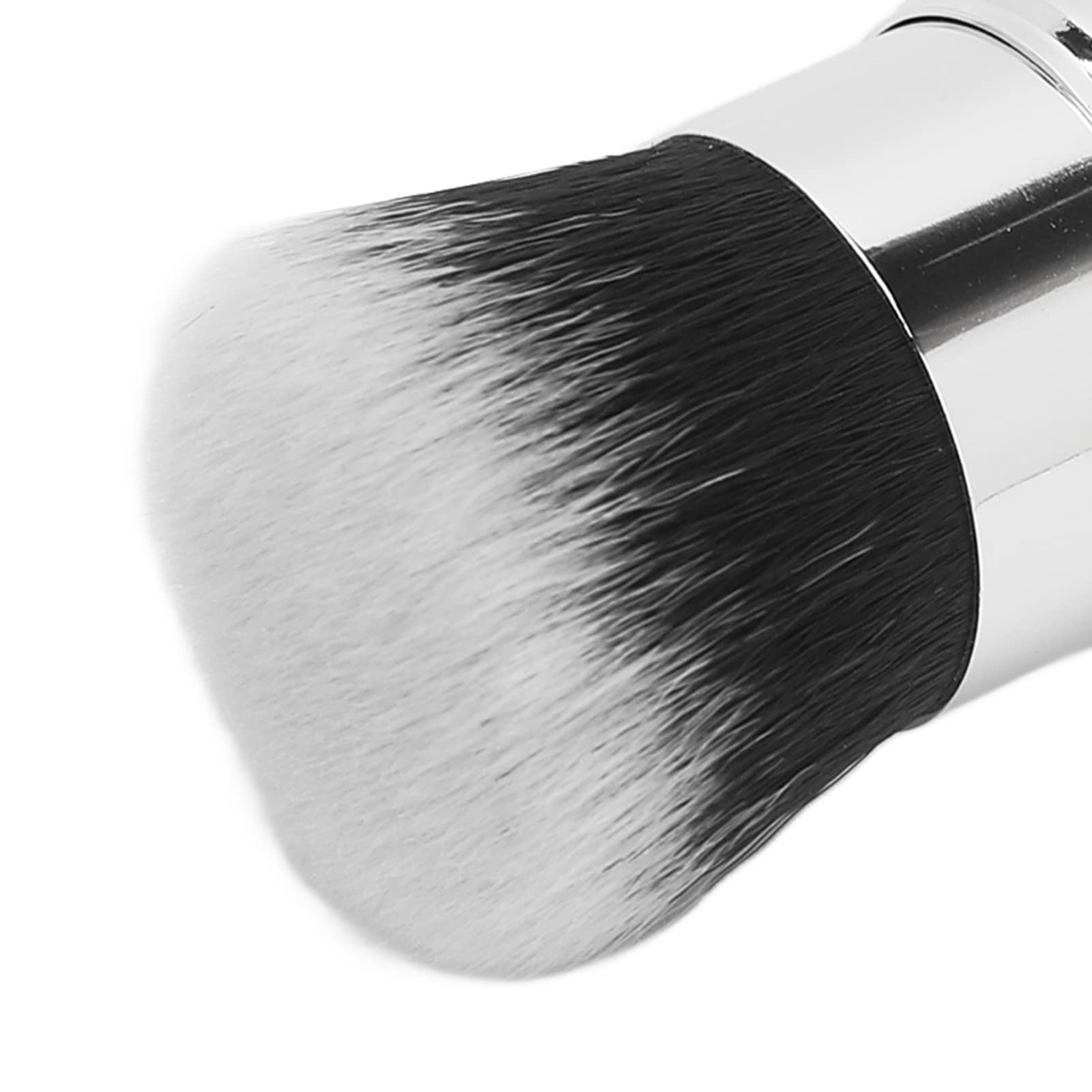FILFEEL Roller do Twarzy 2 w 1 Pochłaniający Sebum Dwugłowy Pędzel do Podkładu z kulką z Kamienia Wulkanicznego Kontroli Sebum i Poprawiania Makijażu (Kawa)