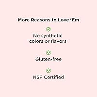 Vista 4 de OLLY - Goma multivitamínica para mujer, salud general y apoyo inmunológico, vitaminas A, D, C, E, biotina, ácido fólico, vitamina masticable