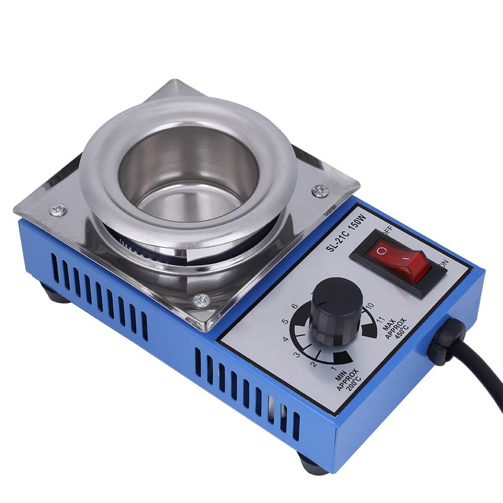 Pot à Souder sans Plomb 220 V 150 W, Four de Fusion au Titane 50 mm, 500 G 200-450 ℃