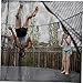 VANZACK Trampoline Protective Net Replacement Enclosure Net Trampoline Fence Jump Bed Quick Setup