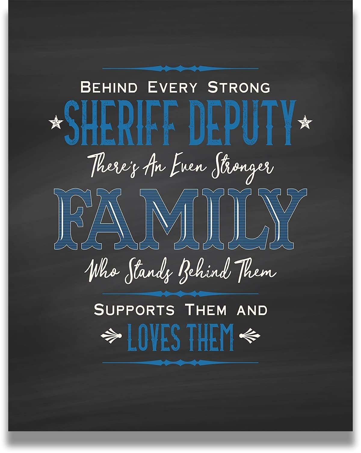 HGETJOHXEM Law Enforcement Appreciation Poster - Heroes Wall-Art for Police Officers & First Responders(Unframed,08x12inch(20x30cm))