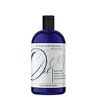 Vista 1 de Dr Joe Lab Aceite de semilla de pepino: puro, sin refinar, prensado en frío, sin diluir, sin OMG, aceite portador virgen para piel, cabello, uñas