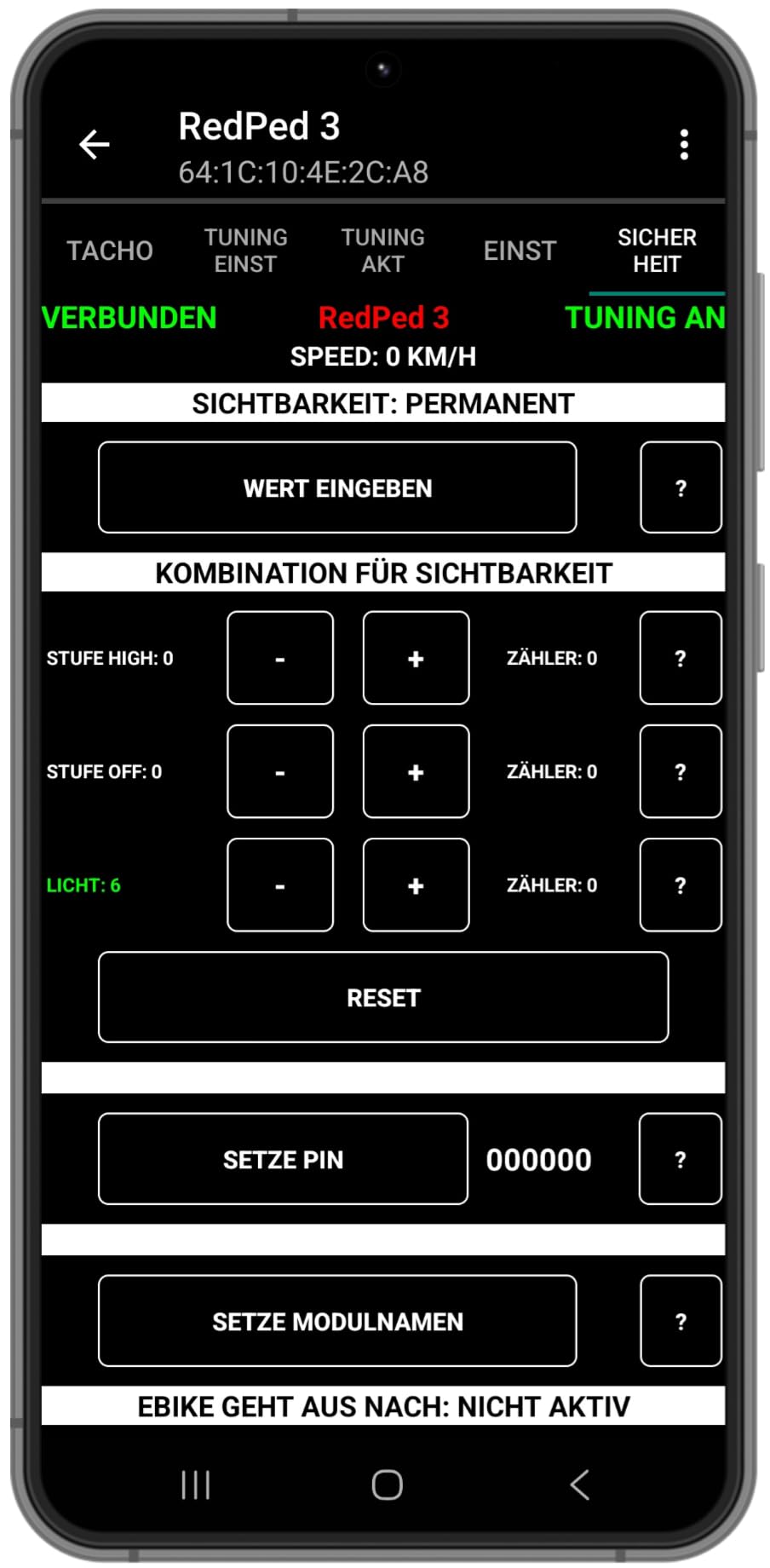 3 für PW-X3 PW-S2 E-Bike Tuning mit App Haibike Yamaha eBike