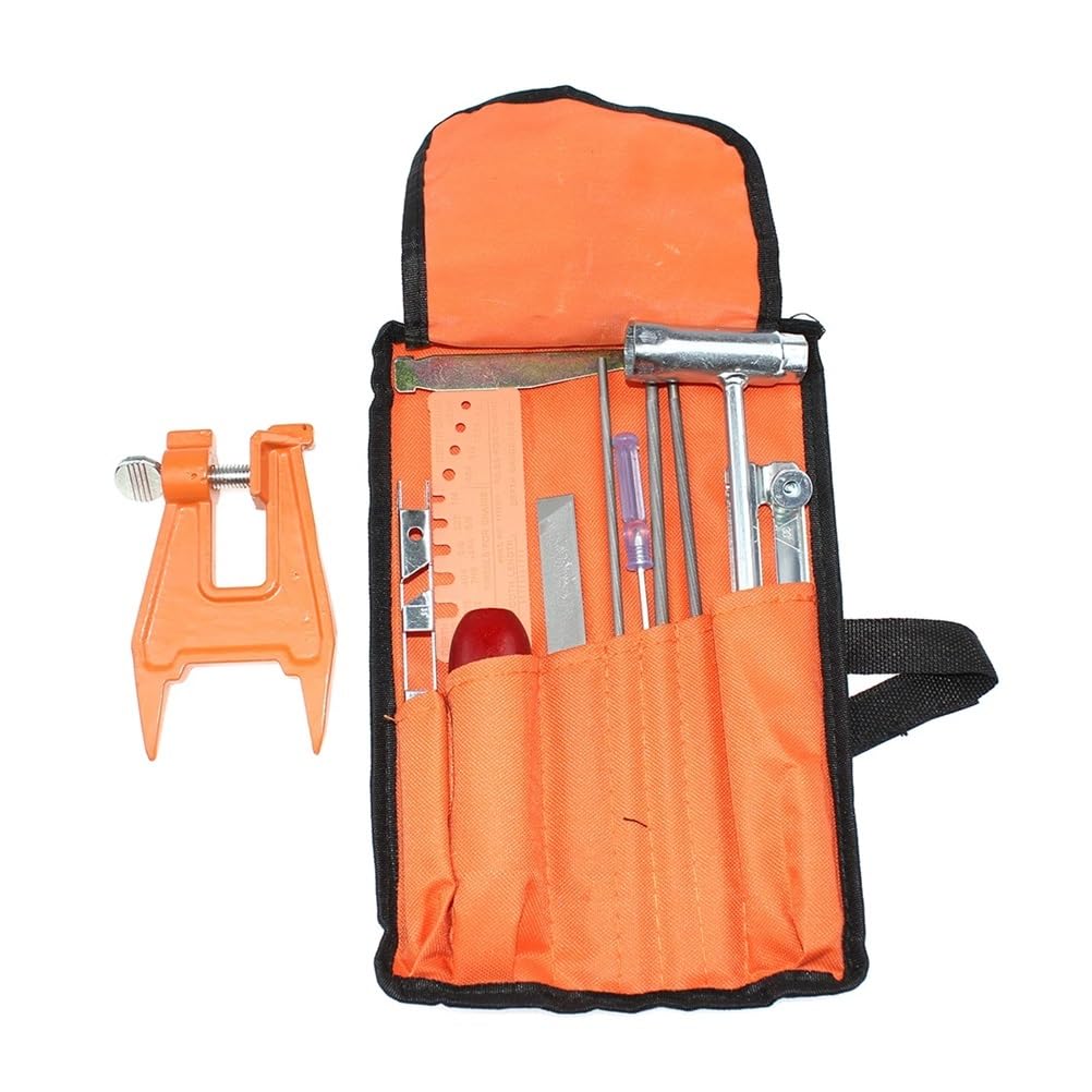 Kit de afilador de limas y Tornillo de Banco for motosierras de Todas Las Marcas