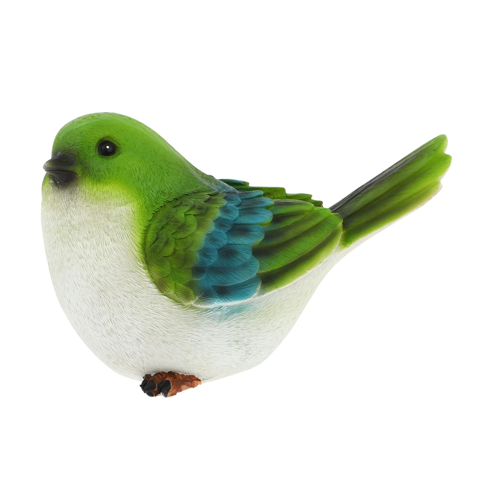Happyyami 1pezzi Mini Bird Ornament Di Decorativo Per Giardinaggio e Arredamento Da Esterno Statuetta Realistica Per Giardino e Cortile