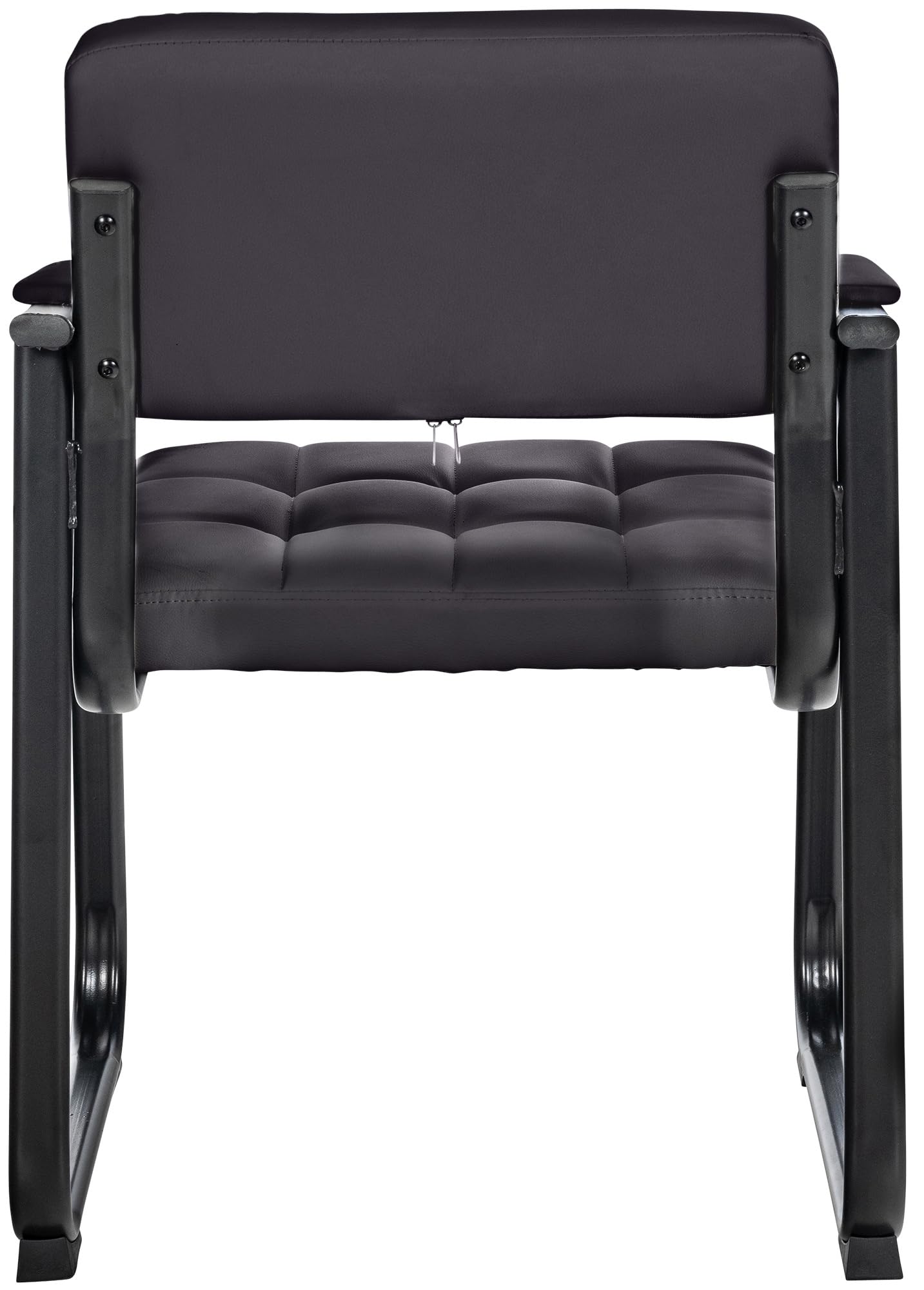 Sedia Visitatore Canada B Similpelle Nero