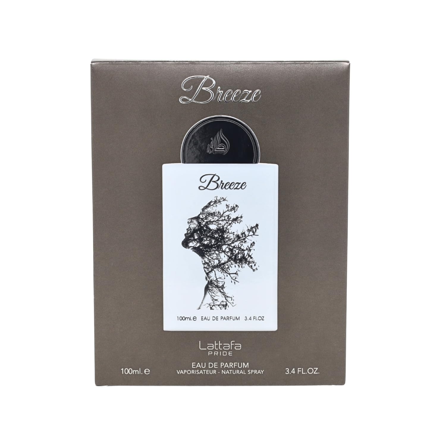Lattafa Pride Breeze Eau de Parfum Spray for Unisex, 3.4 Ounce