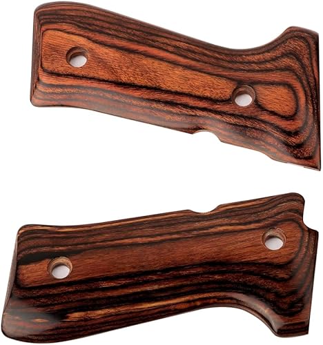Miniatura 4 de Cool Hand Empuñaduras para Beretta 92 FS, 92/96 Full Size, m9, 92a1, 92 INOX, madera altamente pulida, tornillos dorados incluidos, 1/4 pulgadas de