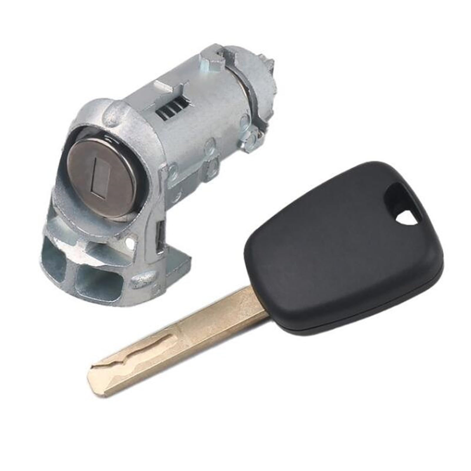 Viviance Cilindro Serratura Porta Anteriore Sinistra Cilindro compatibile con Renault Fluence Kangoo Master Trafic Clio III - 1 PZ