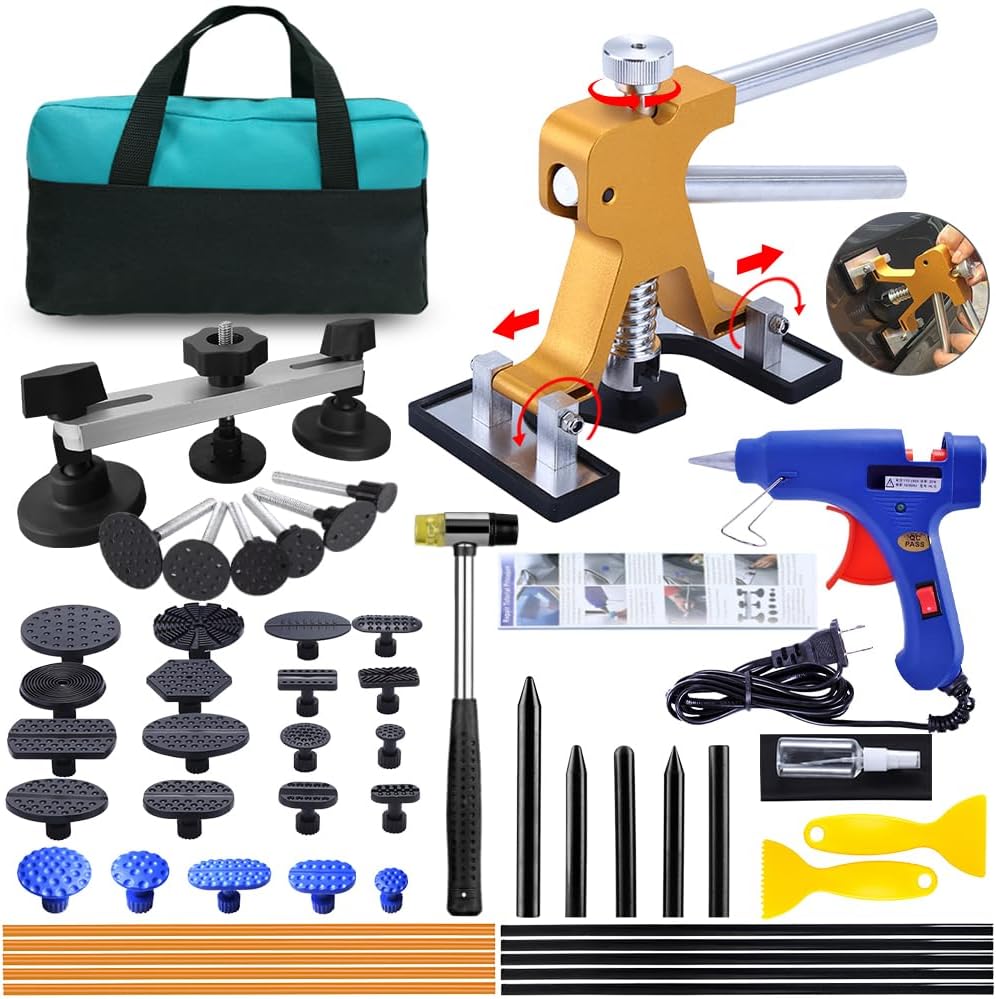 Lararsa Dent Puller Kit Adjustable Paintless Dent Removal