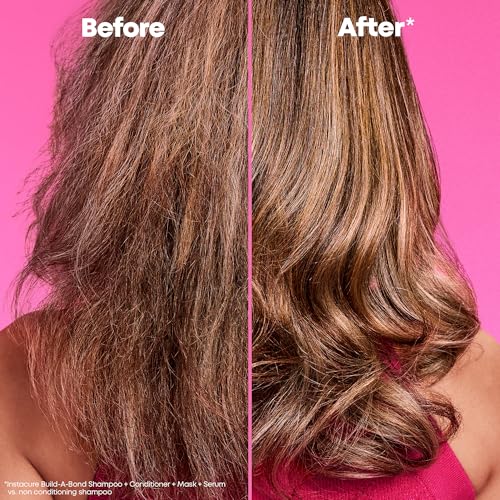Matrix Instacure Build-A-Bond Instant Revival Liquid Mask - Repairs Very Damaged Hair, Citric Acid & Squalane, Softens & Smooths, Vegan & Sulfate-Free, 280ml - Thumbnail 3