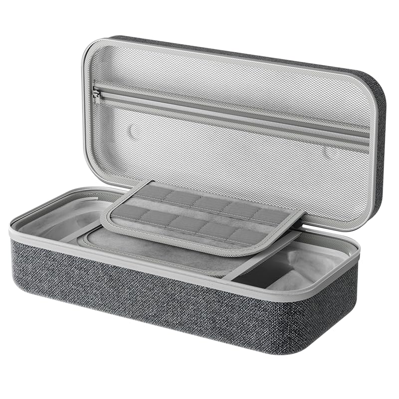 Portable EVA Carrying Case for ROG XBOX Ally/ROG XBOX Ally X Game Console Gaming Accessories Protective Shockproof Anti-Drop Water-Resistant Storage Bags