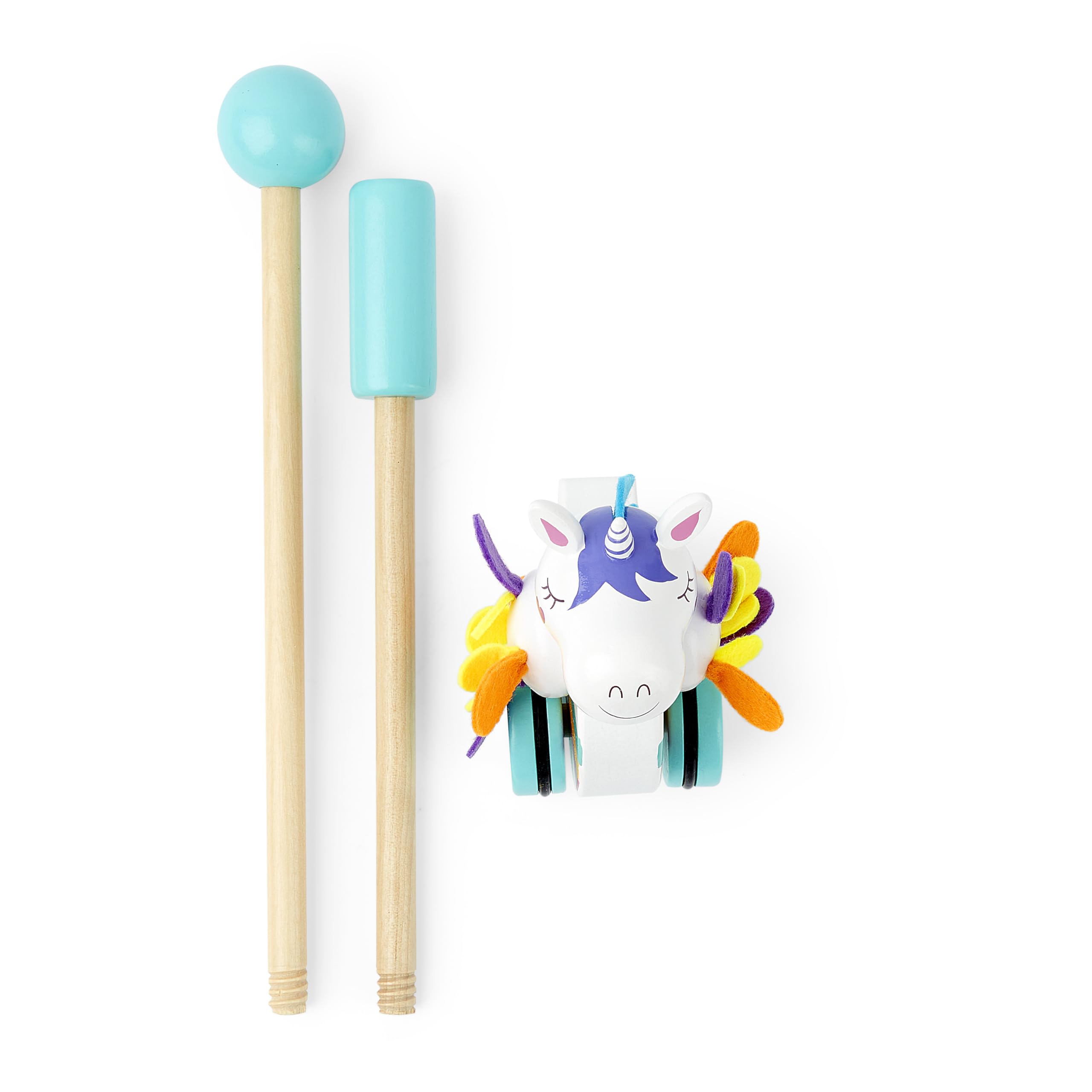 Mousehouse Gifts - Schiebetier Einhorn - Holz - für Babys und Kleinkinder