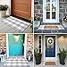 KIMODE Fall Door Mat Buffalo Plaid Outdoor Rug 24