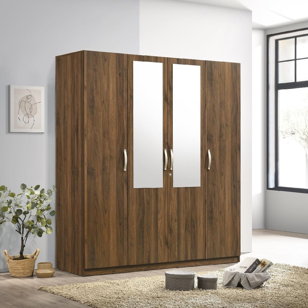 Home BoxKulltorp Plus 4-Door Wardrobe with Mirror-165488066