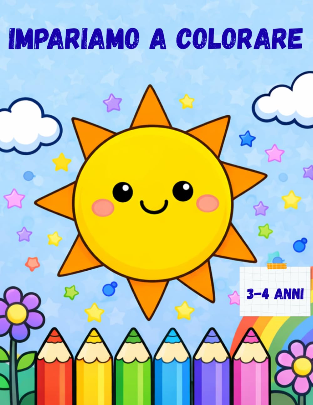 IMPARIAMO A COLORARE: Primi disegni da colorare insieme
