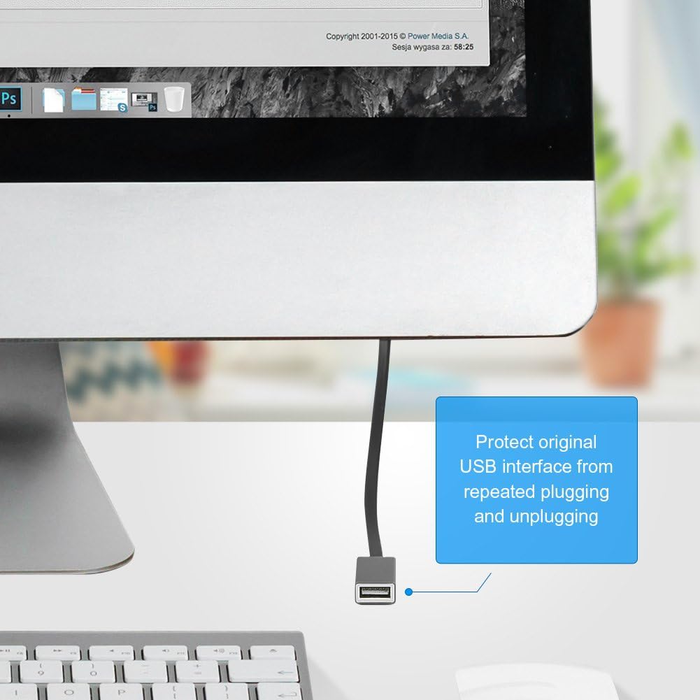 Buy 1 get 1 CableCreation USB 2.0 Extension Cable, 1.66 ft Flat Slim-line USB A Male to Female Extender for Gamepad, Flash Drive, Mouse, Keyboard, Printer, Scanner, Card Reader, 0.5M, Black Super Deal Product CableCreation USB 2.0 Extension Cable, 1.66 ft Flat Slim-line USB A Male to Female Extender for Gamepad, Flash Drive, Mouse, Keyboard, Printer, Scanner, Card Reader, 0.5M, Black