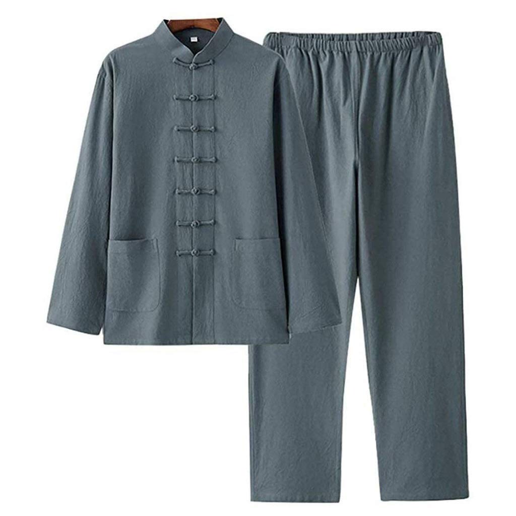 Uniforme de Tai Chi cómodo y transpirable de lino ideal para artes marciales