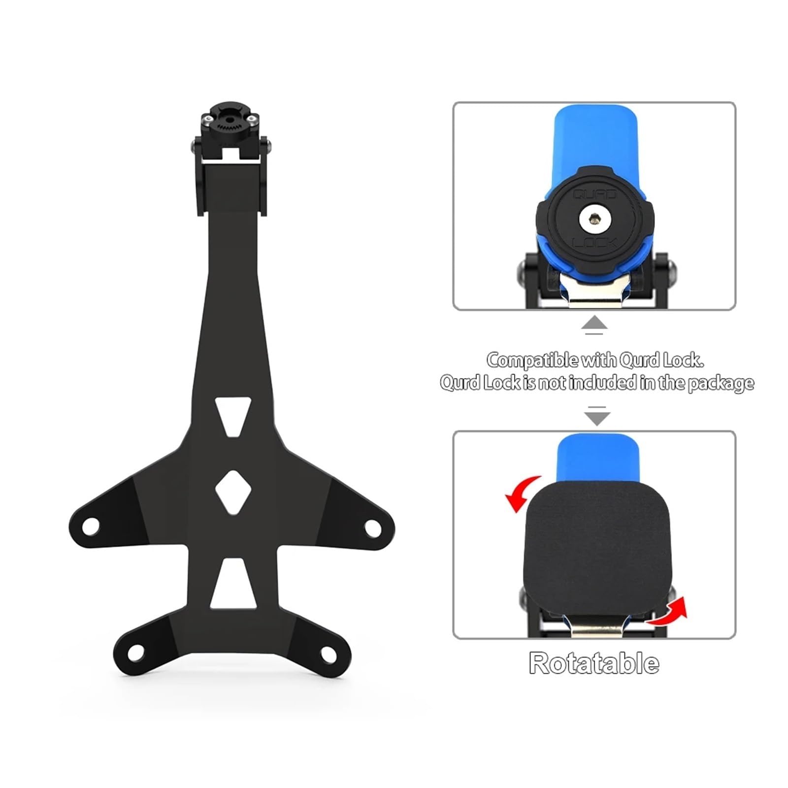 Supporto Navigatore Moto Per Suzuki Per GSX-S1000 Per GT Per Plus 2022 2023 2024 Supporto Staffa Navigazione Con Piastra GPS Telefono Cellulare