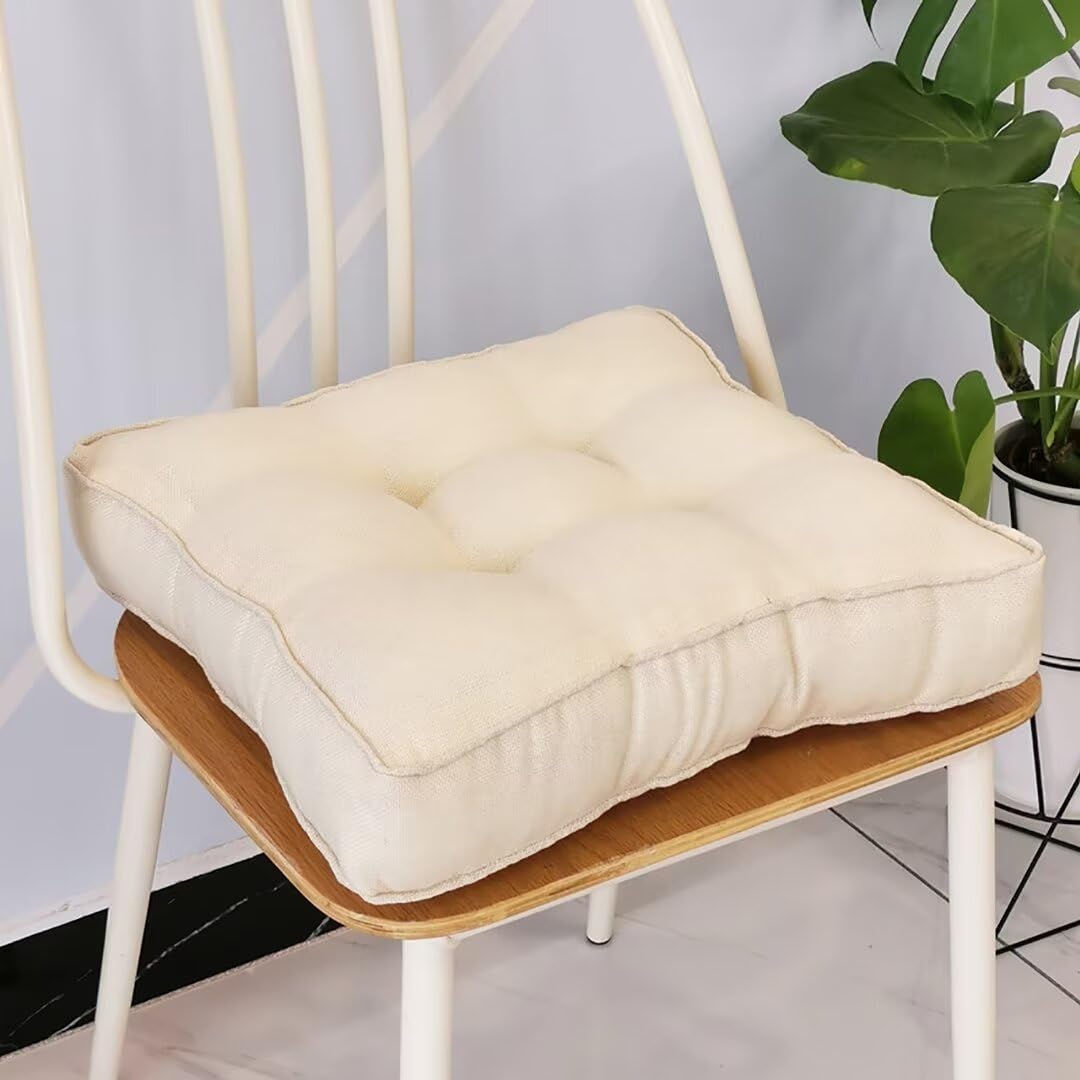 Coussin de sol épais 50x50 cm pour le confort à la maison