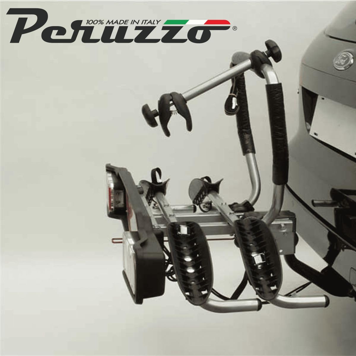 Peruzzo - Siena Fisso, Portabici gancio traino per il trasporto di 2 biciclette