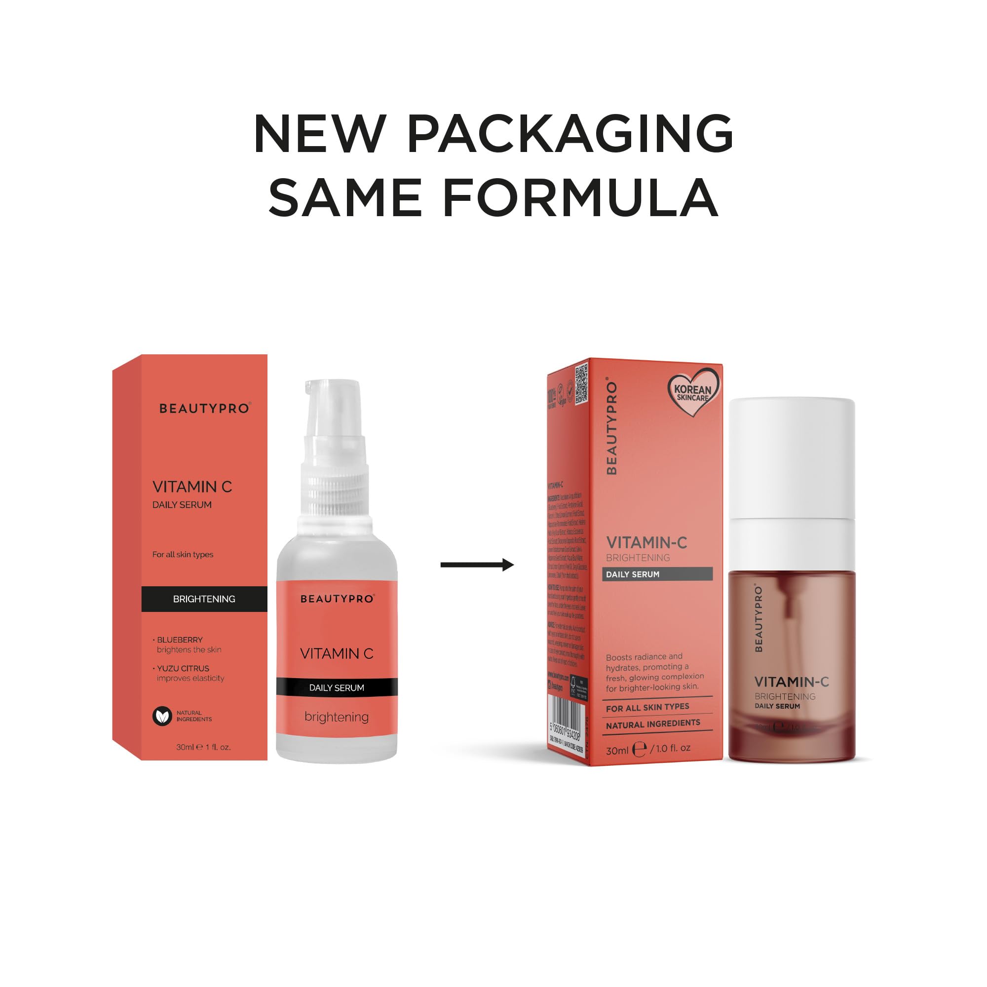 BeautyPro BRIGHTENING Vitamin-C Daily Serum 30ml