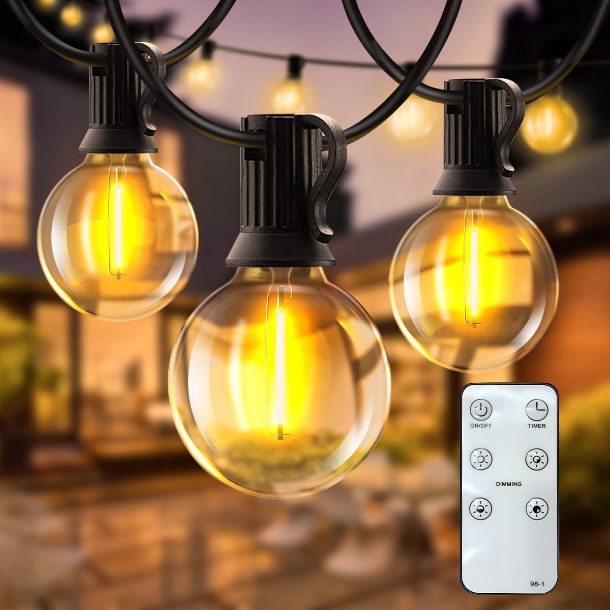 【Meetaa LEDストリングライト】庭もベランダも、いつもの場所が特別な空間に変わる魔法！
