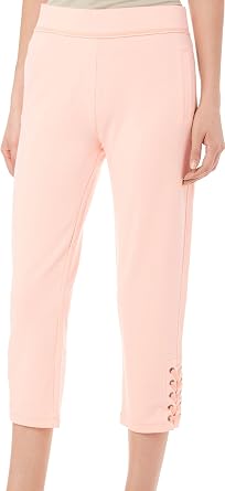 Womens Lace-Up Capri Jogger