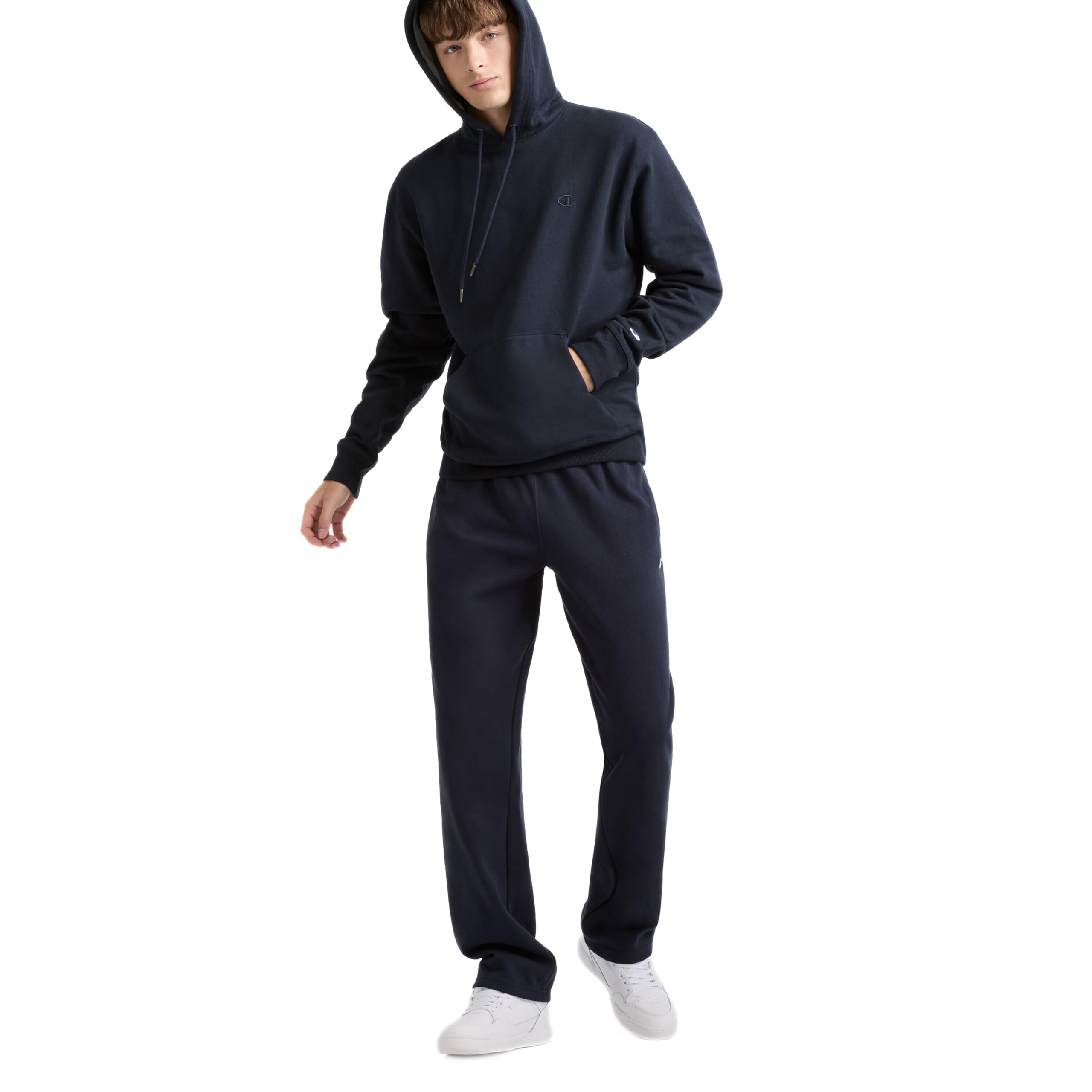 Champion Sweatpants, Powerblend, Fleece Open-Bottom Sweatpants For Men (Reg. Or Big & Tall) - Pantalones Hombre