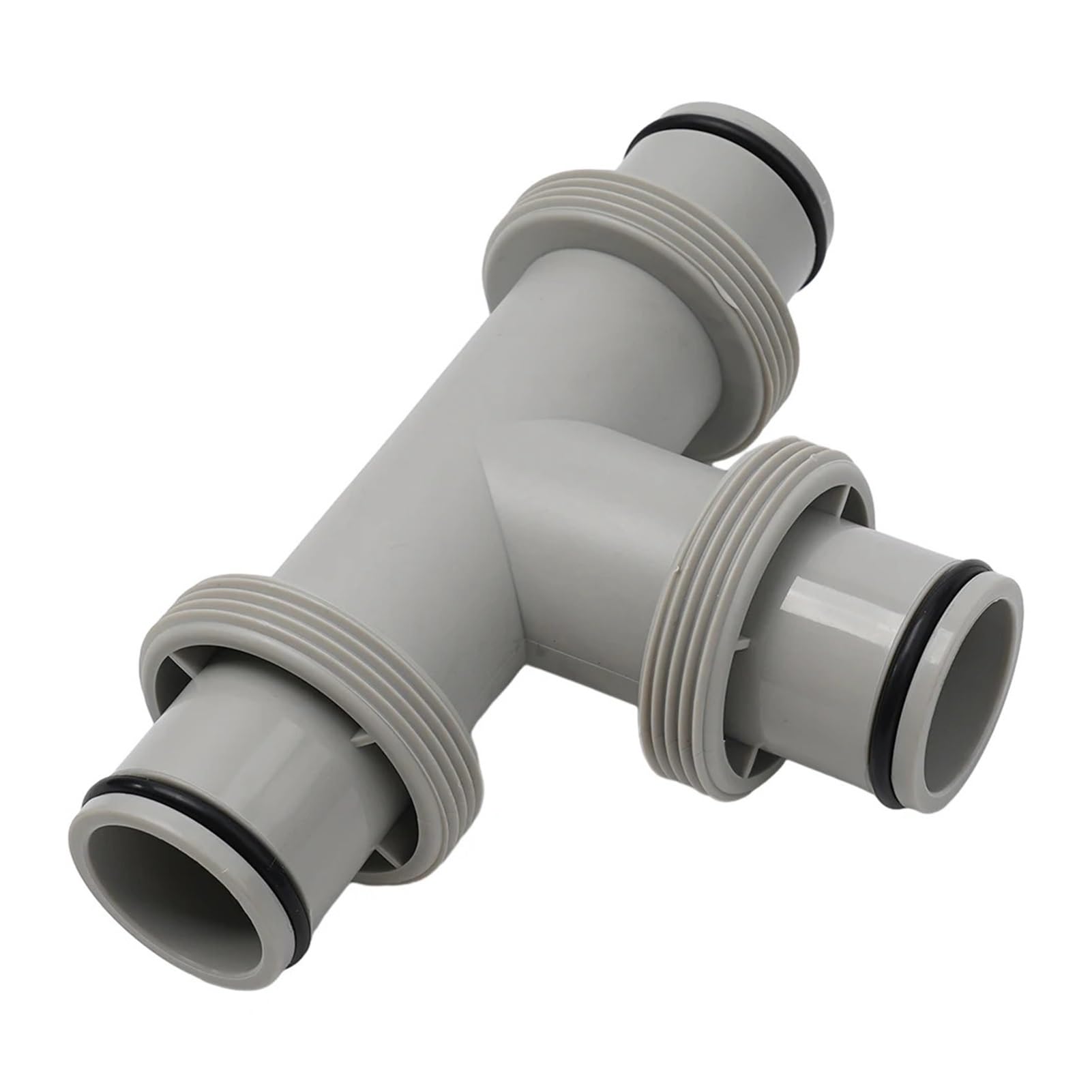 Adaptador de conector de doble división for piezas Intex, manguera, válvula de émbolo, material PP, bombas de piscina, juntas tóricas de goma, conector en T