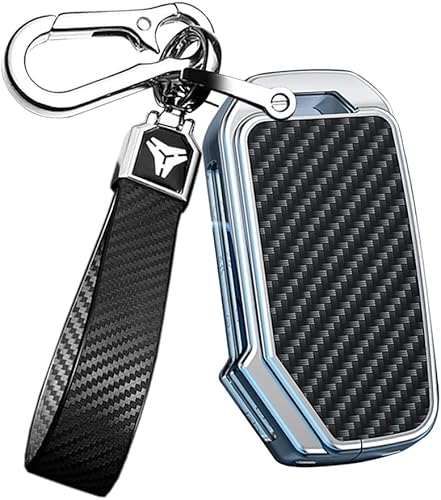 ontto Protector de llavero con patrón de carbono de 34 botones, compatible con Kia Ceed, Cerato, Forte, NIRO, Seltos Stinger GT, elegante carcasa