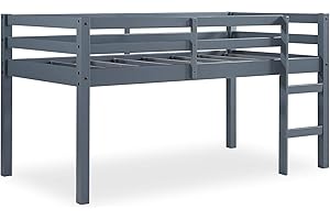 DHP Milton Junior Twin Loft Bed: Space-Saving Solution for Toddlers' Dreams