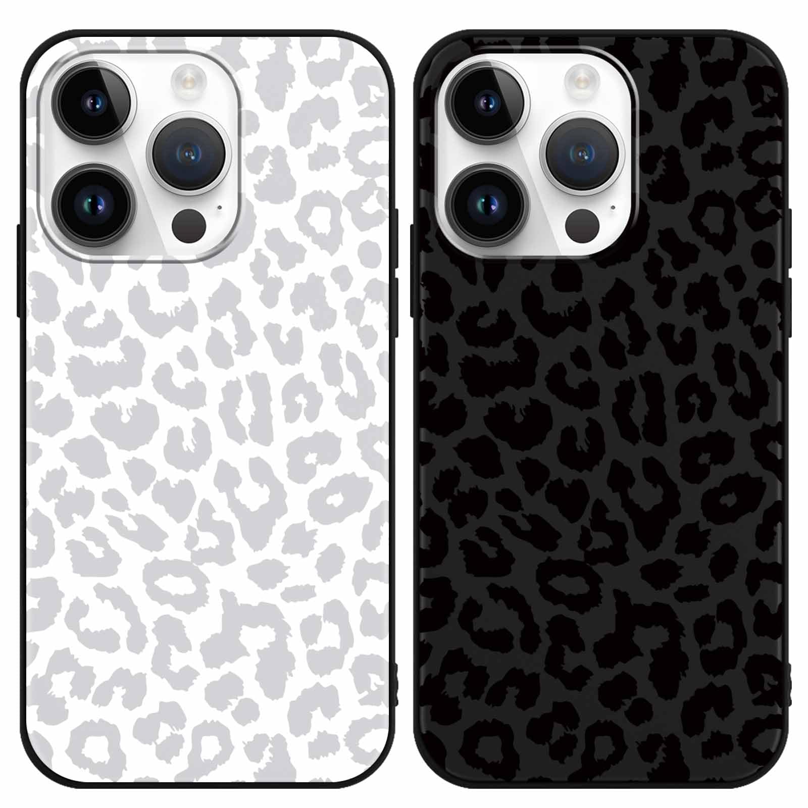 ZhuoFan 3 Pezzi Cover per iPhone 15 6.1, Trasparente Silicone Aesthetic Custodia con Disegni, Ultra Sottile Morbida TPU Bumper Antiurto Originale