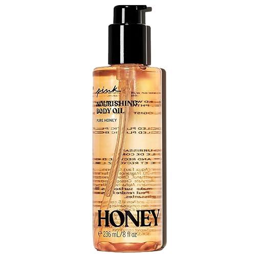 Victoria's Secret Aceite corporal calmante para el cuidado corporal Pink Honey 8 oz (miel)