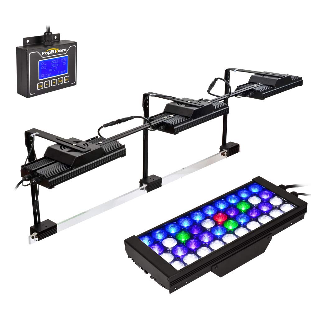 Amazon.co.jp: 3 x Turing30 電灯+1 x 制御装置 120-180cm水槽 led