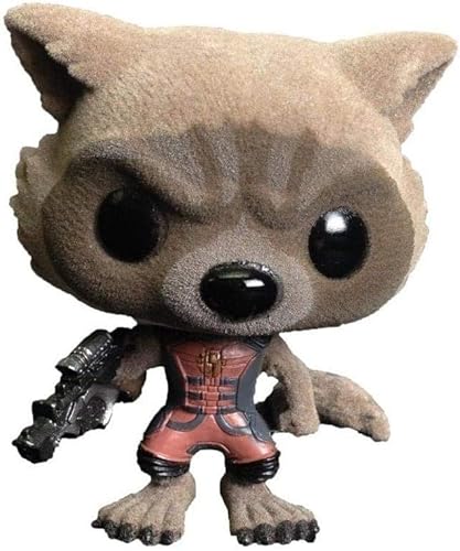 Funko Guardianes de la Galaxia POP Figura de vinilo Flocado Ravager Rocket Racoon SDCC 2015 Exclusivo