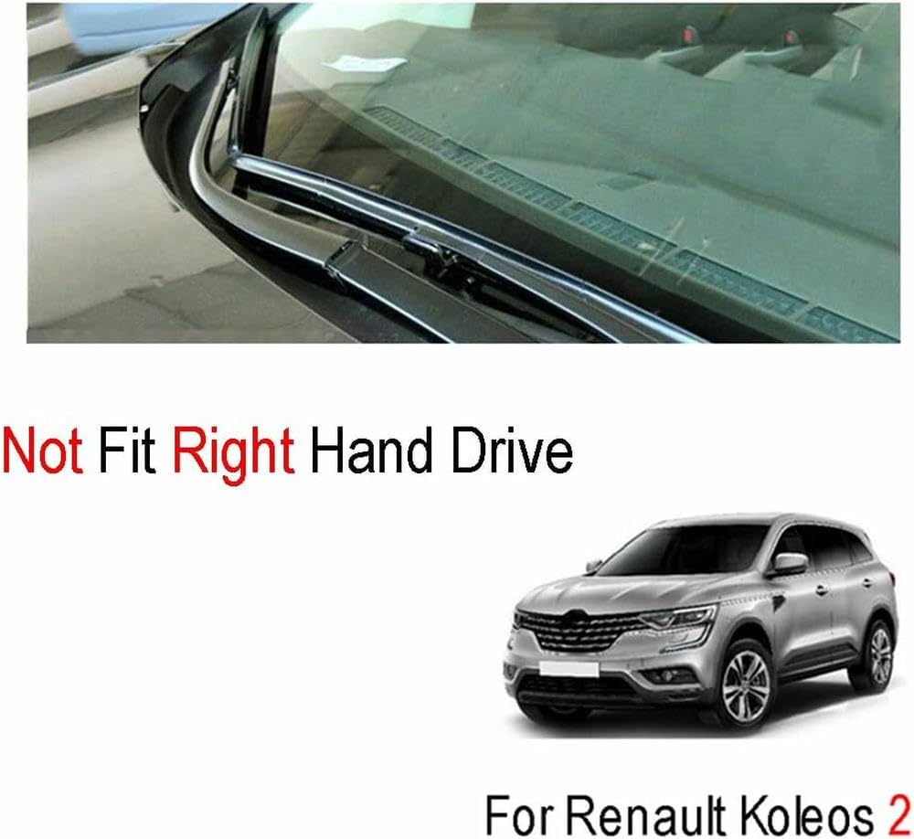 Escobillas limpiaparabrisas Delanteras JUWENFF, para Renault Koleos MK2 2017-2020, escobillas limpiaparabrisas para Coche, limpiaparabrisas, Ventana de Coche