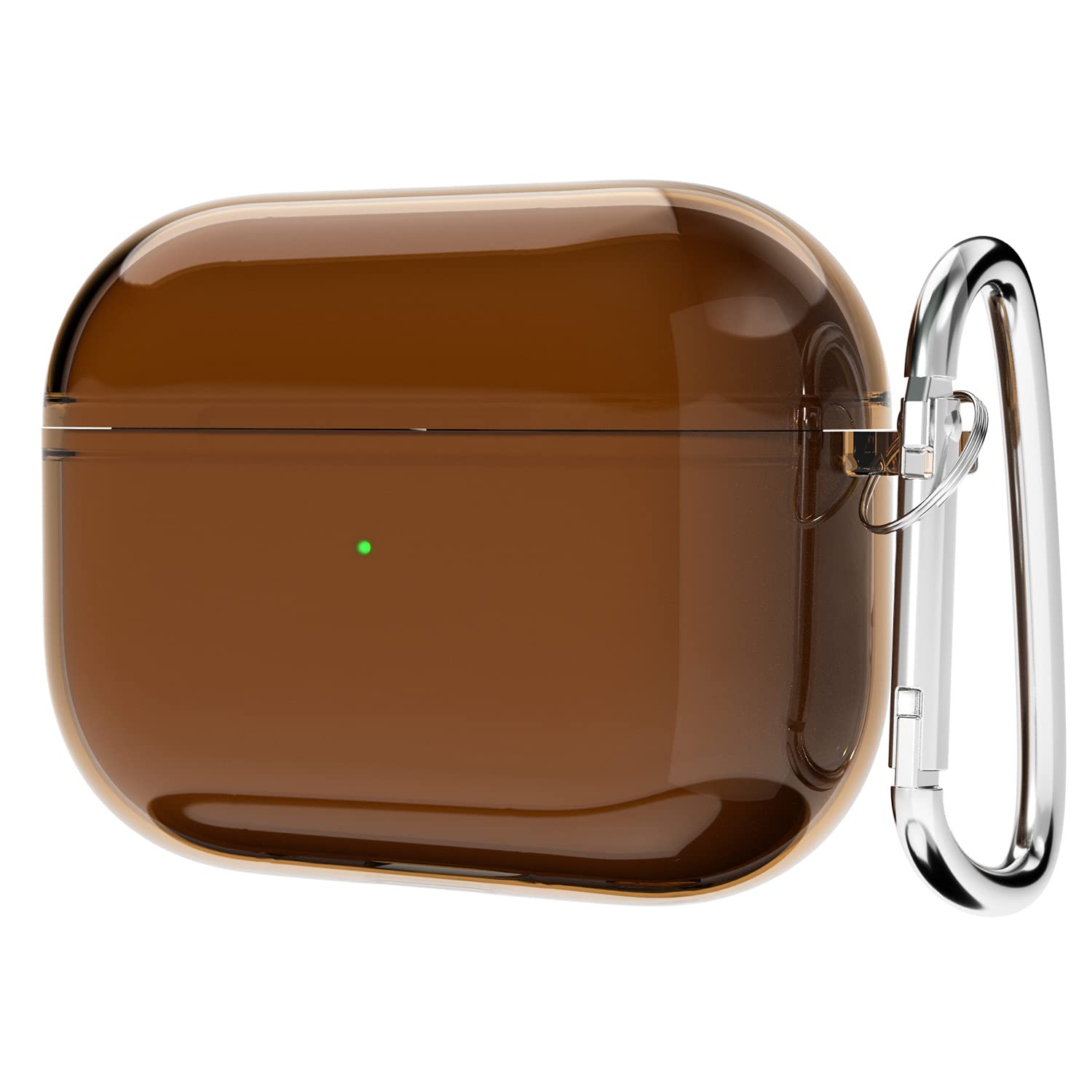 Svanove for Airpods Pro Case Clear Hard Plastic, Transparent Simple Cute Airpods Pro 1st Generation Case with Keychain, Y2k Aesthetic Trendy Airpods