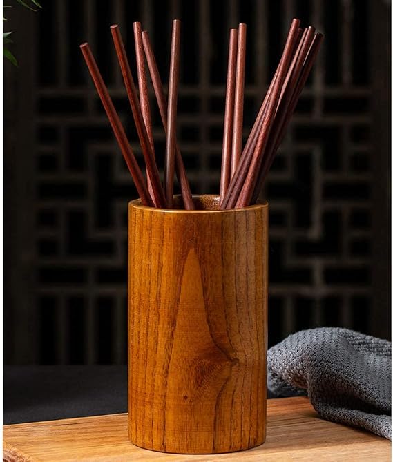 10-Pairs Reusable Bamboo Chopsticks Set, Travel Chopsticks with Case Reusable Chinese Korean Japanese Bamboo Portable Chopsticks Utensil Dishwasher Safe W (F)