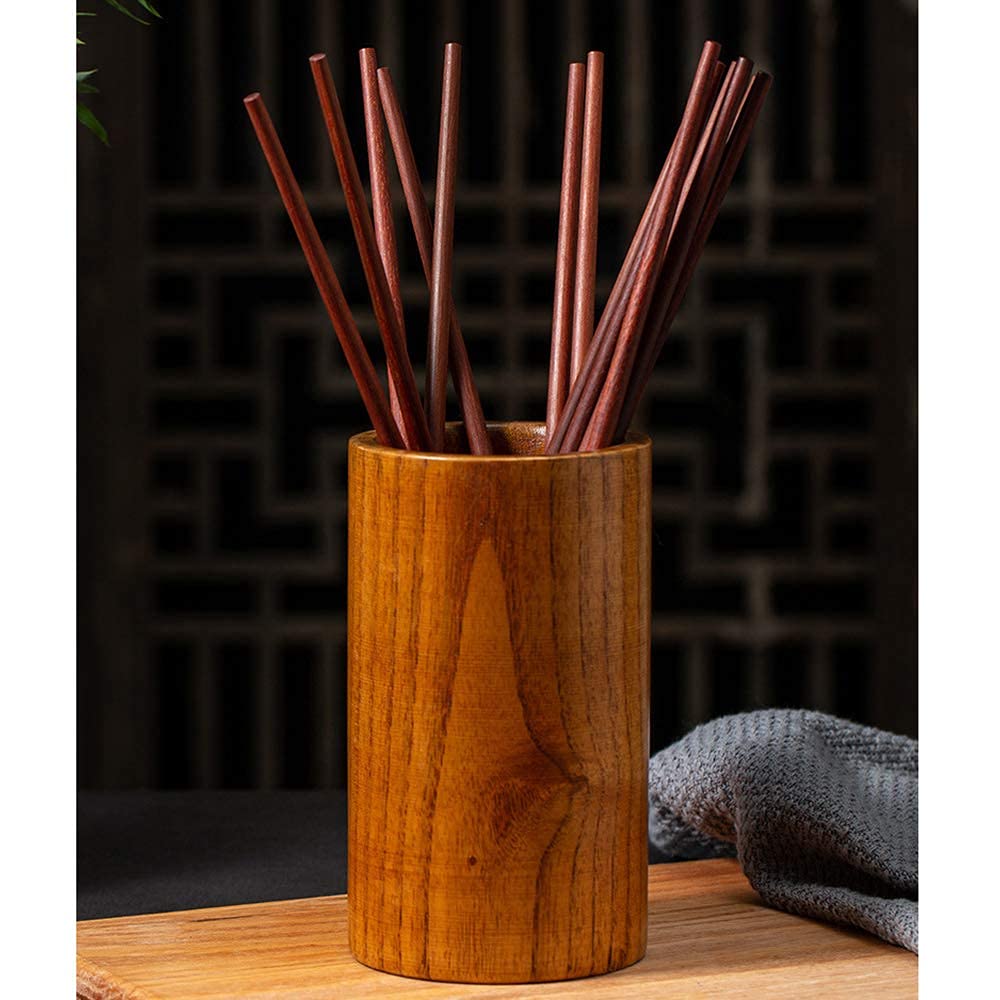 Lot de 10 paires de baguettes en bambou réutilisables, baguettes de voyage avec étui, réutilisables, chinoises, coréennes, japonaises, portables, en bambou, lavables au l