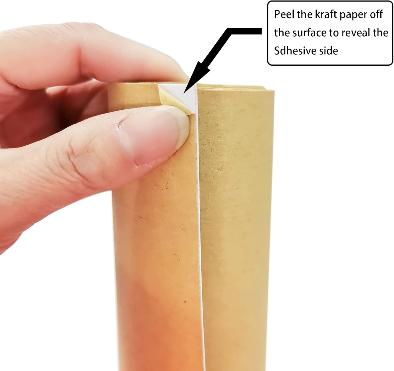 Lamp Shade Material DIY Adhesive Styrene Sheet Used to Make Lampshade Pre-Cut Length -14"High X 64"Wide. (White)