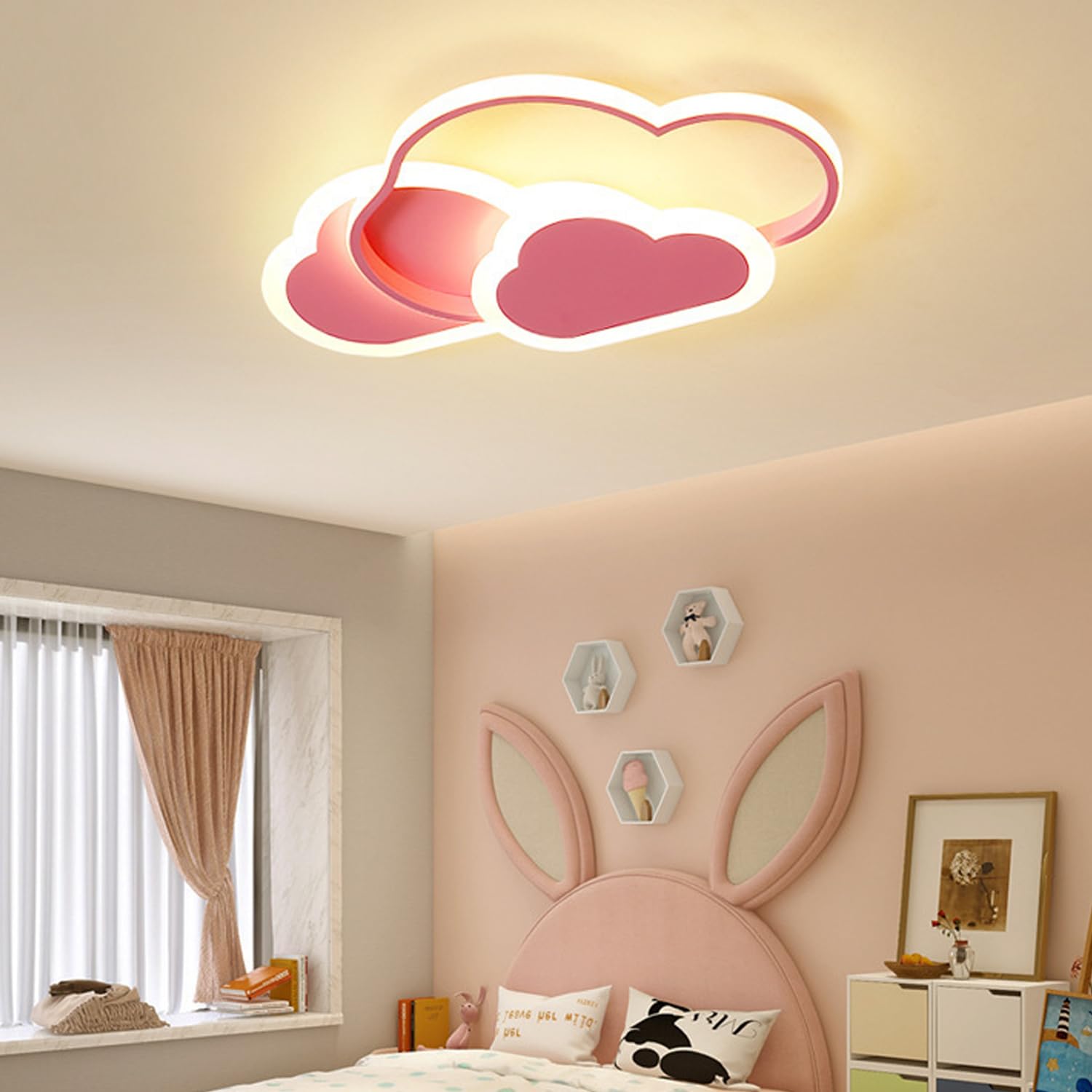 Amazon.co.jp : Kakimes LED シーリングライト 雲 ~12畳 子供