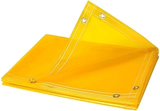 Steiner 334-4X6 Tinted Transparent Vinyl Welding Curtain, 14 mil, Yellow/gold - Buy now
