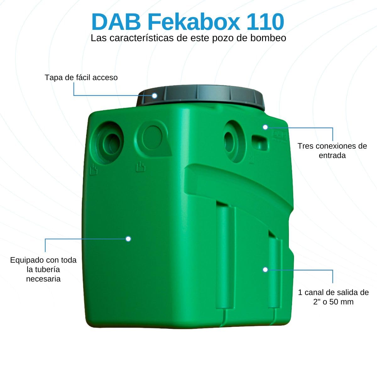 Fosa séptica DAB Fekabox 110