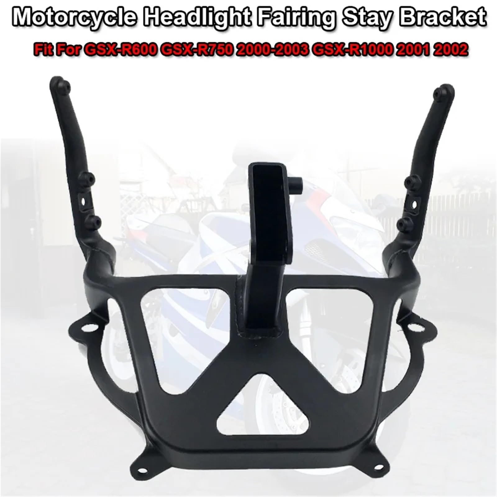 uchwyt montażu na lampie motocyklowej Pasuje do motocykla SUZUKI GSXR600 GSXR750 2000-2003 GSX-R1000 01 02 Przednia górna owiewka wspornik reflektora