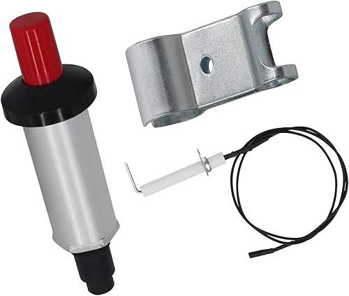 MENSI Accesorios de antorcha de malezas BTU de autoencendido de propano Piezas de repuesto Encendedor piezoeléctrico con abrazaderas de fijación y