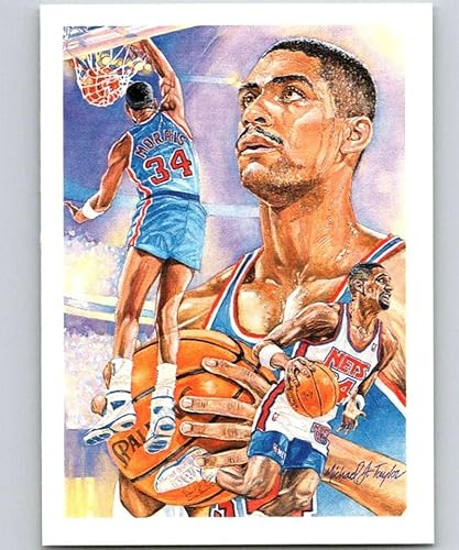 1990-91 NBA Hoops #371 Chris Morris New Jersey Nets TC Official Basketball Trading Card